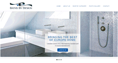 Desktop Screenshot of bathsbydesign.net